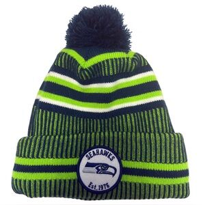 New Era Seattle Seahawks 2019 NFL Sideline Home Official Sport Knit Ha